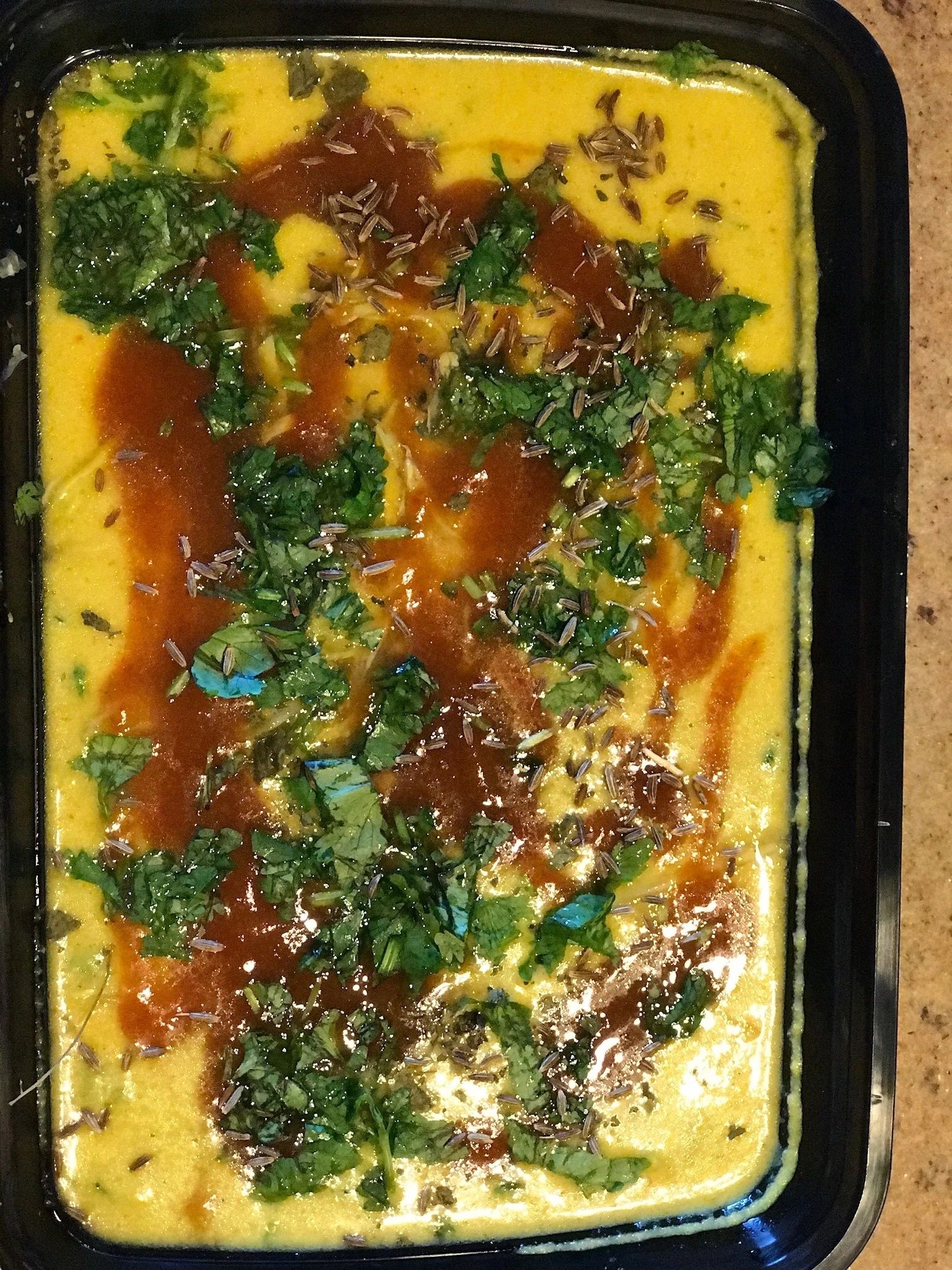 Raw vegan Ragada