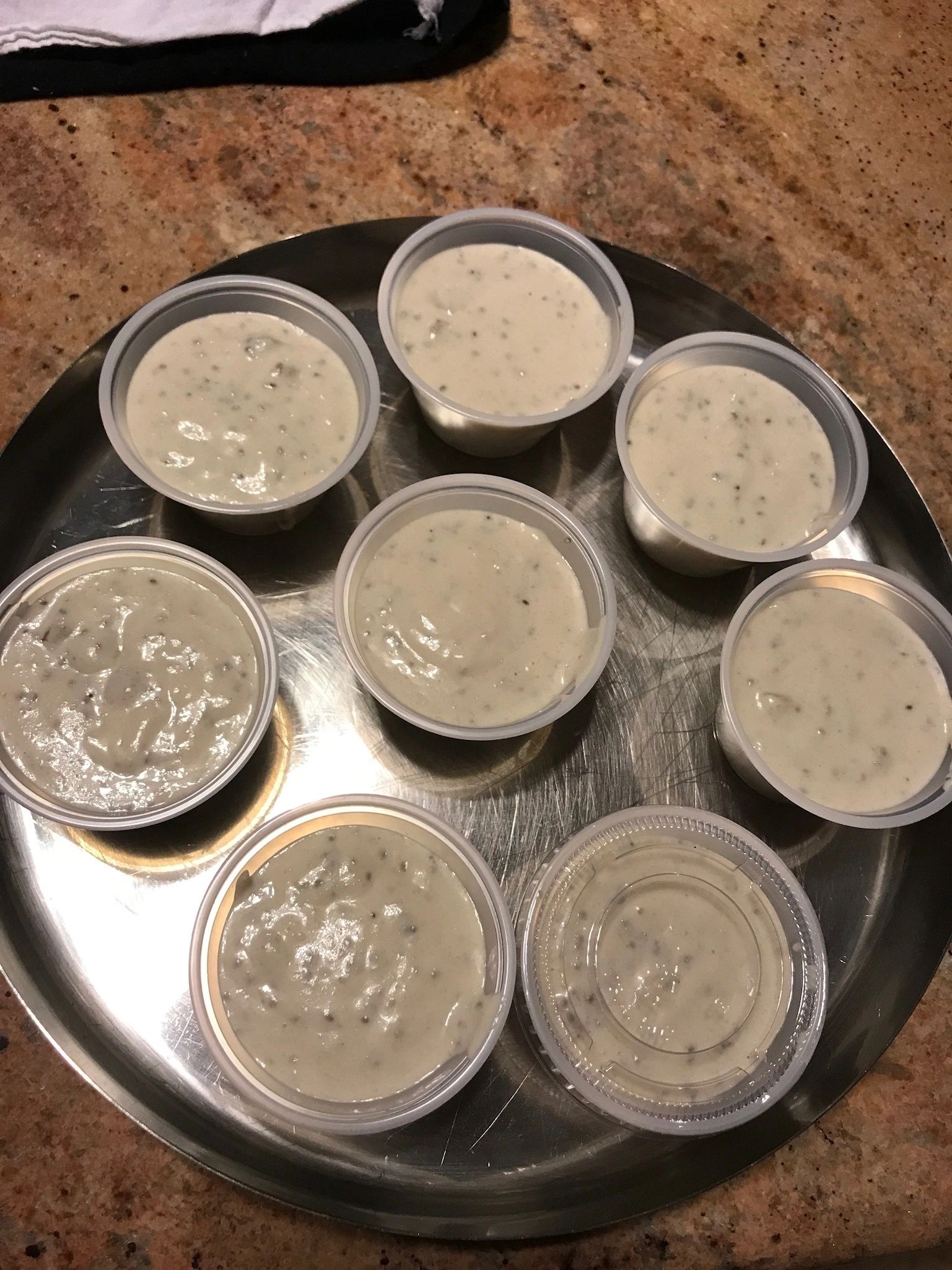 Raw non-dairy rice pudding