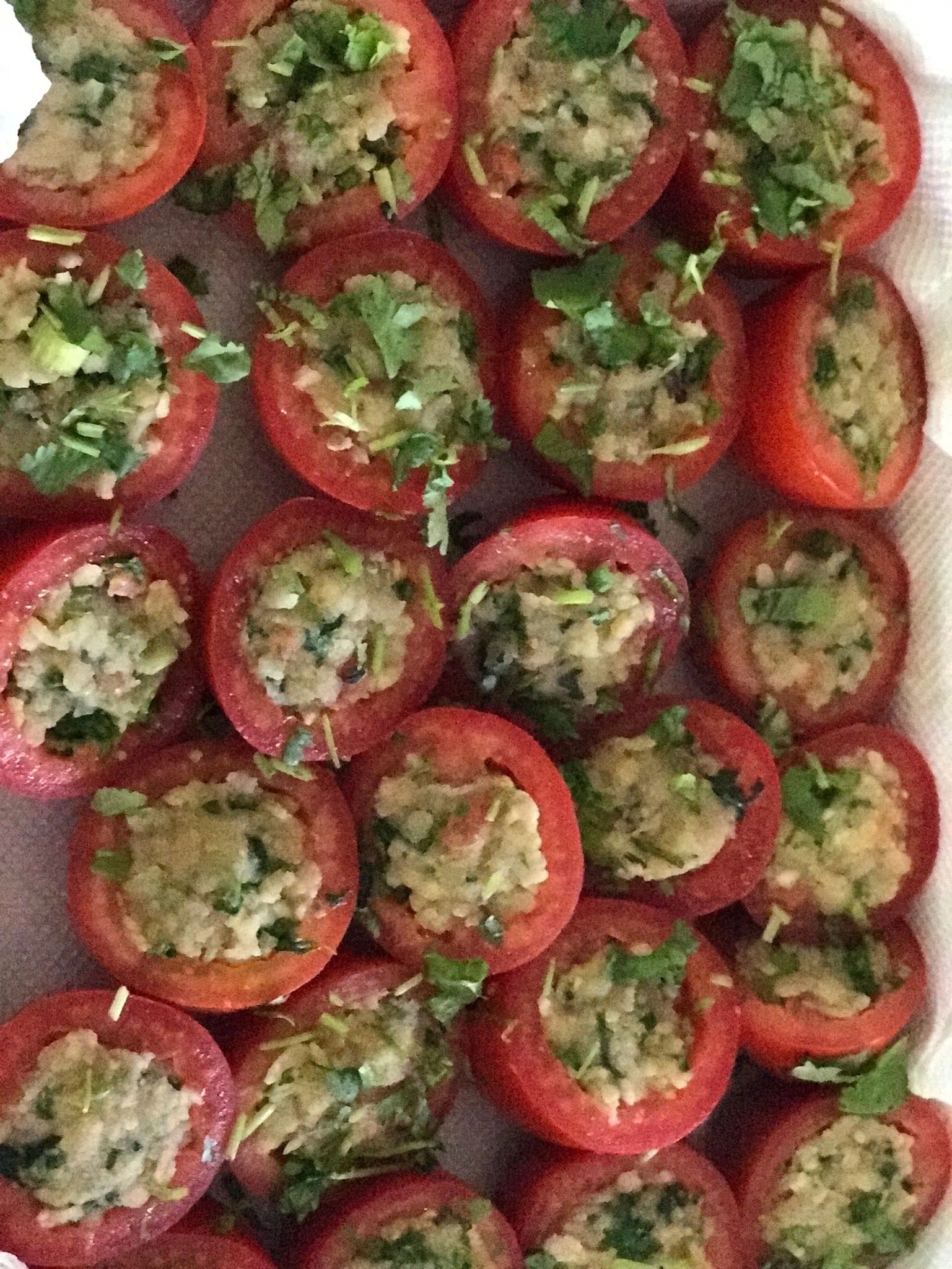 Stuffed Tomatoes / Raw Vegan Meals in Houston